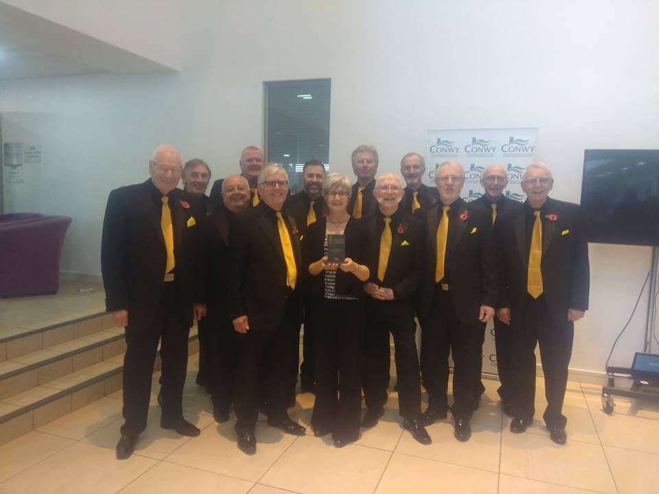 YesterYear win the Male Voice Choir competition at the North Wales Choral  Festival at Llandudno